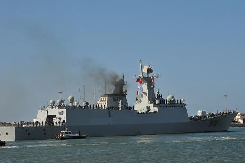 Tàu hộ vệ tên lửa Hoàng Sơn, Hạm đội Nam Hải, Hải quân Trung Quốc